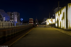 Foto: Lars Bennike | Odense havn by night